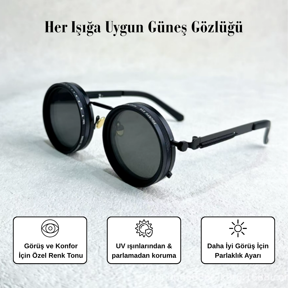 Luce™ Ayarlanabilir Renk Tonlu Güneş Gözlüğü